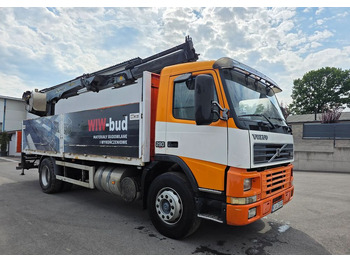 Camião de caixa aberta/ Plataforma, Camião grua Volvo FM7: foto 2