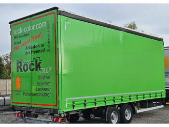 Reboque de lona Fliegl PRZYCZEPA CIĘŻAROWA / TANDEM / 2 OSIE / 18 PALET / GÓRNY REGULOWANY SPRZĘG / 10500DMC / 7 TON ŁADOWNOŚĆ: foto 3