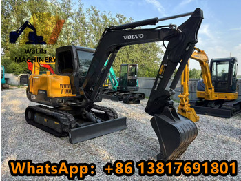 Mini escavadeira Volvo EC55D Rubber track: foto 2