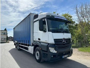 Camião de lona 2016 Mercedes Actros 2536 Curtainside Truck: foto 2
