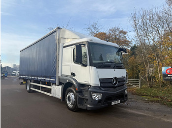 Camião de lona MERCEDES-BENZ Actros 1824