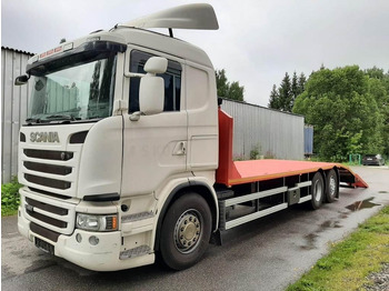 Camião transporte de veículos SCANIA G 450