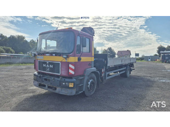 Camião de caixa aberta/ Plataforma MAN 8.224