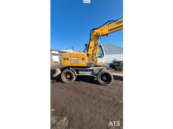 Escavadeira de rodas LIEBHERR A 314