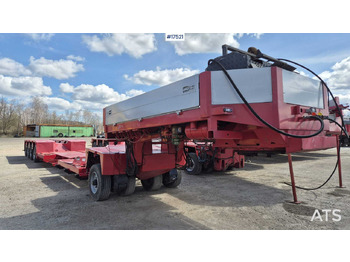 Semi-reboque baixa Low-bed semitrailer GOLDHOFER TIEFBETT 4+1 (1995): foto 2