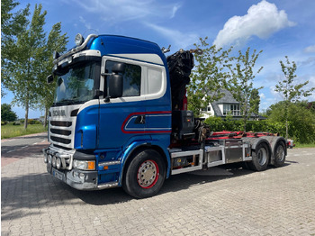 Camião transportador de contêineres/ Caixa móvel SCANIA R 480
