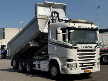 Camião basculante Scania R580 V8 8x4*4 Tipper Retarder Euro 6: foto 3
