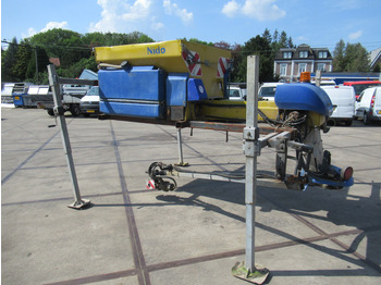 Espalhador de areia/ Sal NIDO STRATOS B11K-24 PCXN350 1,1M3 + 500L Rotopower Salzstreuer Salt Spreader Zoutstrooier: foto 4