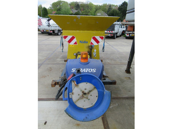 Espalhador de areia/ Sal NIDO Stratos B11K-27 VCX350 1,1 M3 + Extra HYDRO Salzstreuer / Saltspreader: foto 5
