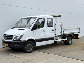 Carrinha basculante, Carrinha cabine dupla Mercedes-Benz Sprinter 514 2.2 CDI Kipper Dubbellucht Dubbele Cabine Climate Control Cruise Control Trekhaak 3.5t Tipper Benne DOKA: foto 2