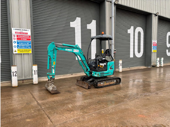 Mini escavadeira KOBELCO