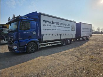 Camião de lona MERCEDES-BENZ Actros 2540