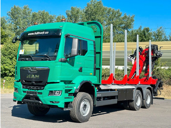 Camião de transporte de madeira MAN TGS