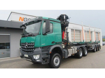 Camião de transporte de madeira MERCEDES-BENZ Arocs