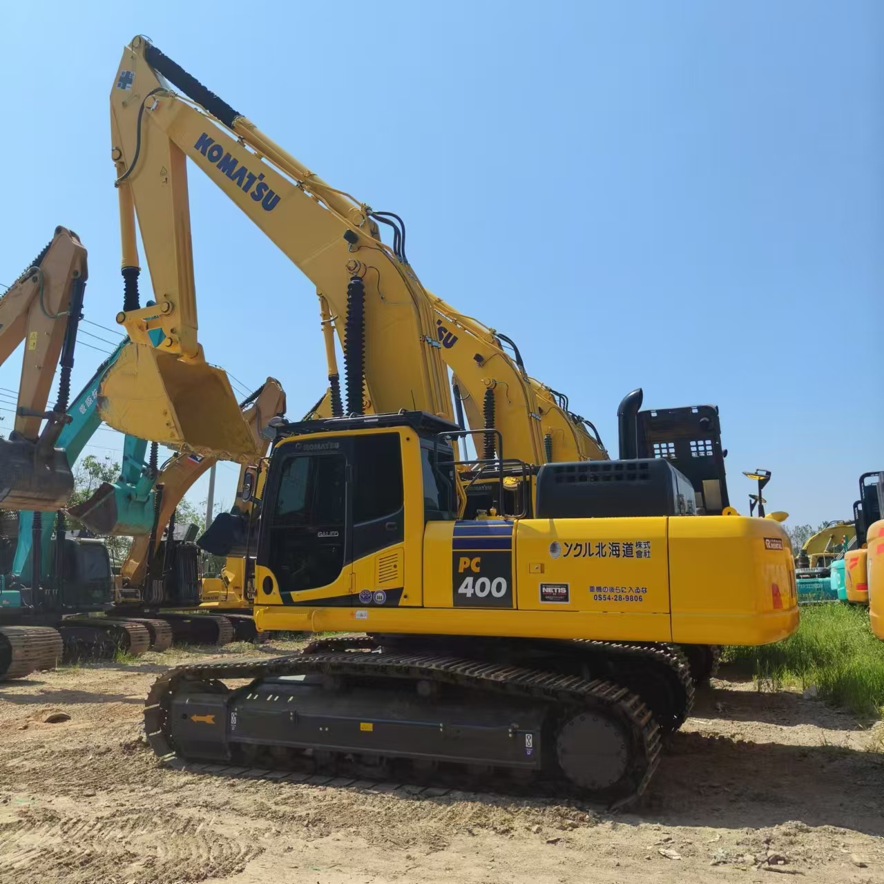 Escavadora de rastos KOMATSU PC400