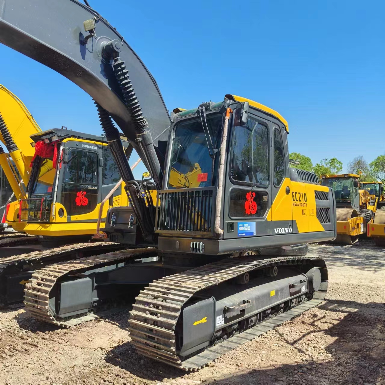 Escavadora de rastos VOLVO EC210: foto 3