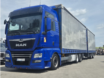 Camião de lona MAN TGX 24.500