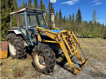 Trator 1978 Ford 6600 4x4 w/ Front Loader, Bucket, Twin Wheels and Winch.: foto 5