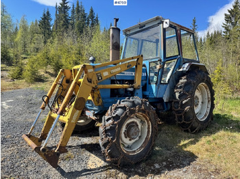 Trator 1978 Ford 6600 4x4 w/ Front Loader, Bucket, Twin Wheels and Winch.: foto 2