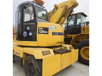 Escavadeira de rodas KOMATSU PC128US: foto 4