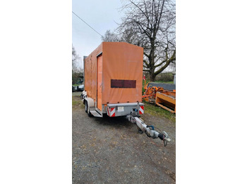 Reboque Mersch VZ 616 Absperrtafel FAT Nissen Horizont Verkehrsleittafel Verkehrsleitanhänger Verkehrssicherungsanhänger Leitanhänger: foto 4