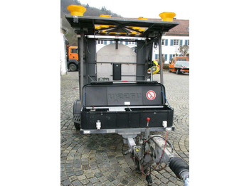 Reboque Verkehrswarnleitanhänger AMD A2/13 mit GPS Anlage Nissen: foto 4