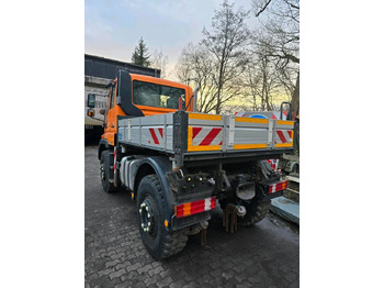 Camião basculante Unimog 405/12 U400 Bluetec 5 131000km  Mercedes-Benz Variopilot Hydrostat U300 500 U 400 Wechsellenkung: foto 3