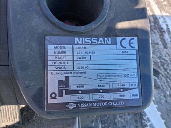 Empilhadeira a gás Nissan L01A15: foto 3