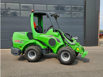 Mini pá carregadora de rastos Avant 735i TDL + mini-shovel: foto 2