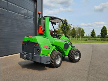 Mini pá carregadora de rastos Avant 735i TDL + mini-shovel: foto 4