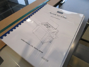Máquina de corte de papel AUTOMATISCHES SCHNEIDSYSTEM UCHIDA AEROCUT ONE: foto 5