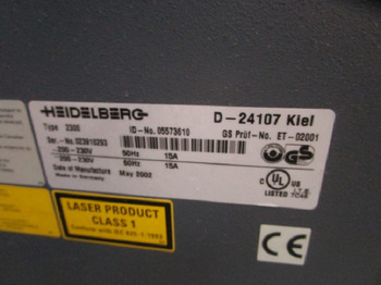 Máquina de impressão HB TOPSETTER: foto 5
