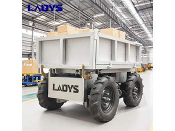 Reboque basculante agrícola novo LADYS Electric Remote Control Transporter Agricultural Orchard Farm Electric Utv Material Handling Equipment All Terrain Transport Vehicle: foto 4