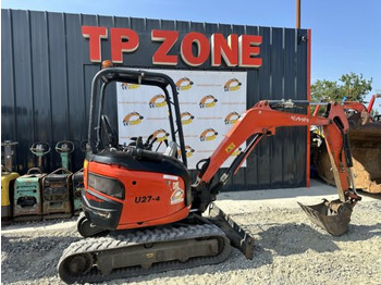 Mini escavadeira KUBOTA U27-4