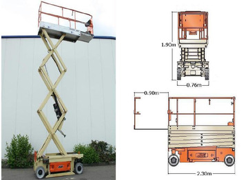 Plataforma de Tijera/ Plataforma de tesoura JLG