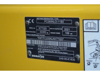 Escavadora de rastos Komatsu PC 290 NLCi: foto 5
