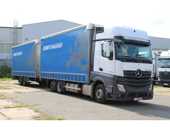 Camião de lona MERCEDES-BENZ Actros 2542