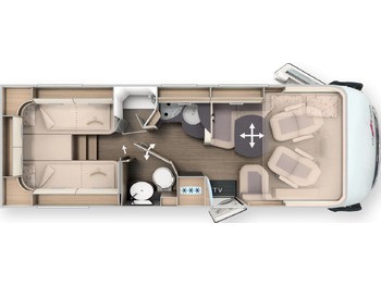 Autocaravana integral Carthago C2-tourer I 145 RB LE comfort 2025*MB*Lithium: foto 2