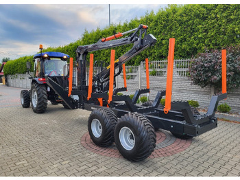 Harvester novo LOVOL Zestaw Traktor LOVOL M755 Przyczepa do drewna BMF 8TPro Stan Nowy Fabryczny: foto 3