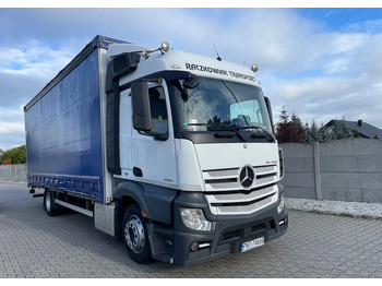 Camião de lona MERCEDES-BENZ Actros 1830