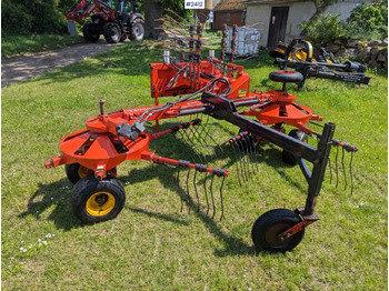 Máquina para produção de feno