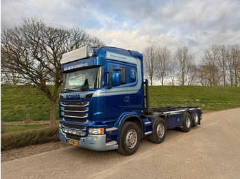 Camião transportador de contêineres/ Caixa móvel SCANIA R 490