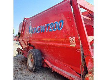 Misturadora Alimentadora CARRO MISCELATORE TRAINATO ZAGO KING WT 200: foto 2