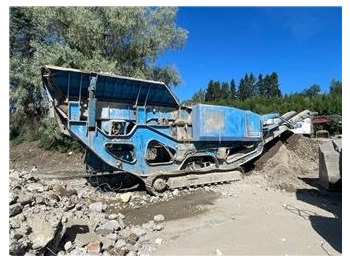 Britadeira móvel TEREX