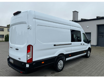 Carrinha cabine dupla Ford Transit L4H3 Brygadówka 6 osoób 6tyś km przebiegu NOWE AUTO SALON PL FV23: foto 4