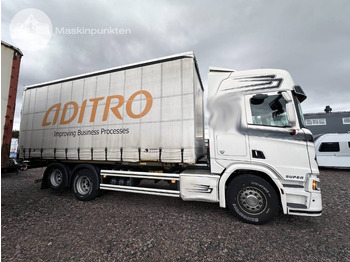 Camião transportador de contêineres/ Caixa móvel SCANIA R 580