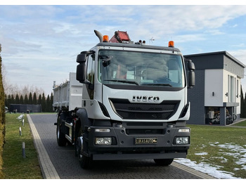 Camião basculante Iveco STRALIS 330 / 4x2 / FASSI F135 / WYWROTKA: foto 4