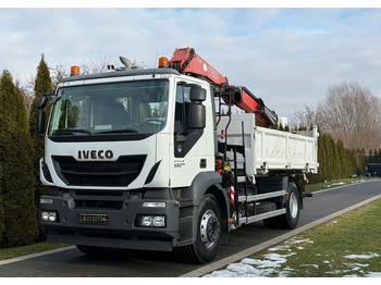 Camião basculante Iveco STRALIS 330 / 4x2 / FASSI F135 / WYWROTKA: foto 3