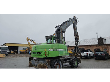 Escavadeira de rodas Koparka kołowa Liebherr A 316 Litronic chwytak podpory pług: foto 5 Escavadeira de rodas Koparka kołowa Liebherr A 316 Litronic chwytak podpory pług: foto 5