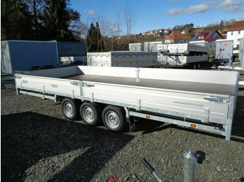 Reboque plataforma/ Caixa aberta Böckmann Humbaur, Hulco - PKW Anhänger Tridem 3,5 to  5x2,2m: foto 4